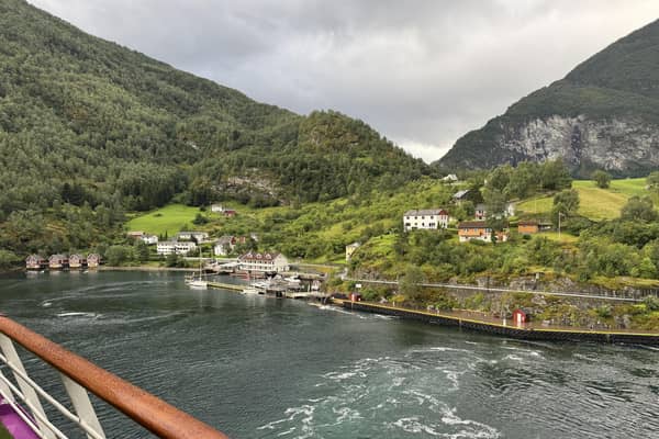 A view of Flam from the Ambassador Ambition