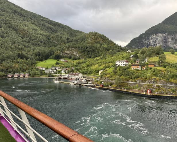 A view of Flam from the Ambassador Ambition