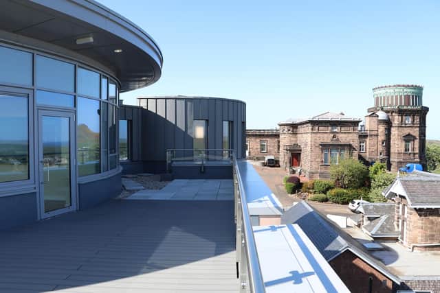Part of the Science and Technology Facilities Council, the Higgs Centre is co-located with the UK Astronomy Technology Centre (UK ATC) and the University of Edinburgh’s Institute for Astronomy (IfA) at the Royal Observatory, Blackford Hill, Edinburgh. Picture by Jason Cowan