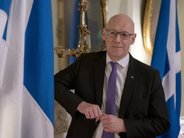 First Minister John Swinney at Bute House in Edinburgh. Picture: Jane Barlow/PA Wire