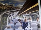 The Rocky Mountaineer is a modern glass-roofed tourist train with quality catering, off-train excursions and all overnight stays in hotels