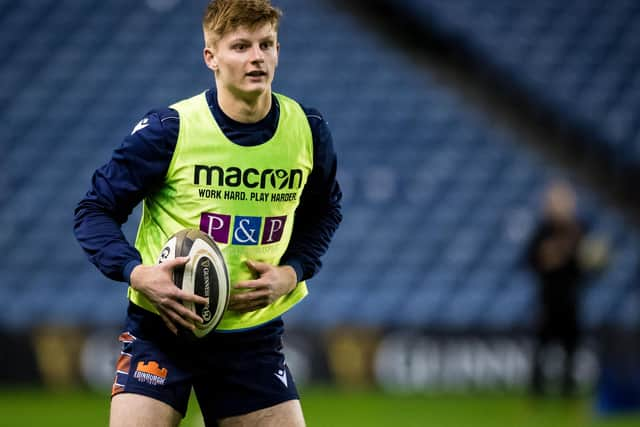 Harry Paterson has been picked to make his Edinburgh debut at full-back against Ulster. Picture: Ross Parker/SNS