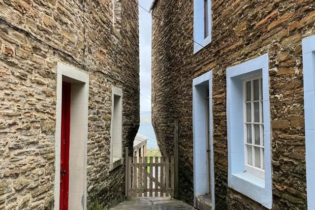 Pic: Buildings in Stromness, Orkney. Pic: Janet Christie