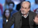 British author Salman Rushdie who was attacked on stage today during an event in New York.