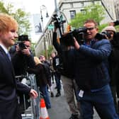 Ed Sheeran took the witness stand in a New York courtroom on Tuesday to deny allegations that his hit song Thinking Out Loud ripped off Marvin Gaye’s soul classic Let’s Get It On.