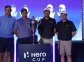 FRiday's opening fourball session will conclude with Adrian Meronk and Sepp Straka joining fores for Continental Europe against a Great Britain and Ireland pairing of Séamus Power and Bob MacIntyre. Picture: Andrew Redington/Getty Images.