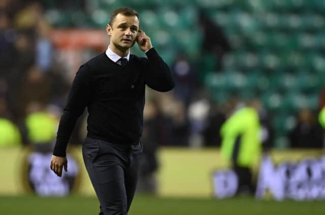 Hibs manager Shaun Maloney has seen his side go six Premiership games without a win after their 2-0 defeat to Rangers at Ibrox. (Photo by Paul Devlin / SNS Group)
