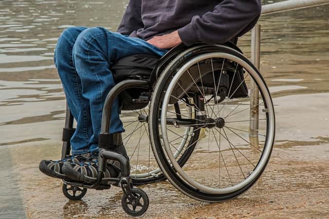 The cuts will make it harder for people to claim disability benefits in the UK.