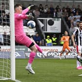 Rangers' Antonio Colak scores to make it 3-0 during the win over St Mirren.