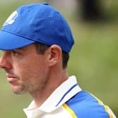 Rory McIlroy showed his emotions on the final day of the 43rd Ryder Cup at Whistling Straits in September. Picture: Warren Little/Getty Images.