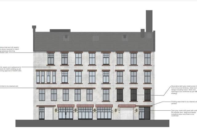 Plans for Glasgow Soho House show what it'll look like from street level.