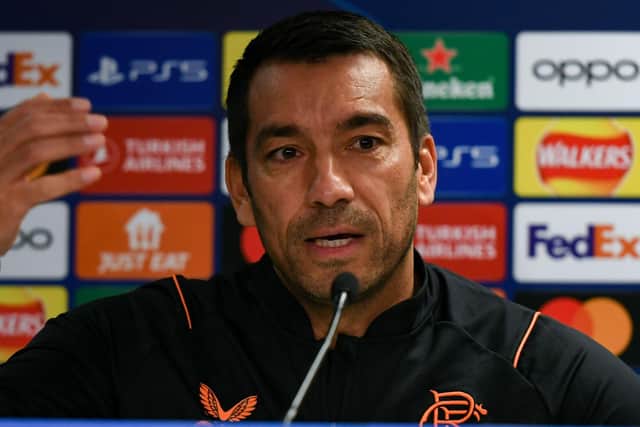 Giovanni van Bronckhorst has been relieved of his duties as Rangers manager after a year in charge. (Photo by Ross MacDonald / SNS Group)