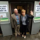 Nicola Sturgeon's resignation as First Minister has been followed by several other resignations, with her husband Peter Murrell quitting as SNP chief executive (Picture: Andy Buchanan/AFP via Getty Images)