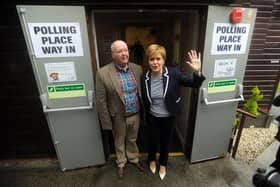 Nicola Sturgeon's resignation as First Minister has been followed by several other resignations, with her husband Peter Murrell quitting as SNP chief executive (Picture: Andy Buchanan/AFP via Getty Images)