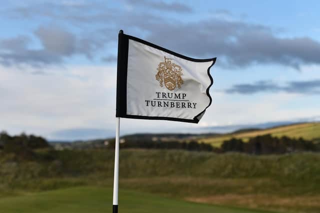 The latest accounts do not reflect the widespread disruption to business at Trump Turnberry as a result of coronavirus. Picture: John Devlin