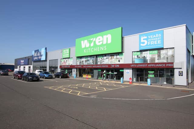 Buccleuch Property has bought West Retail Park in Uddingston, attracted by 'the secure income stream and good potential for rental growth'. Picture: contributed.
