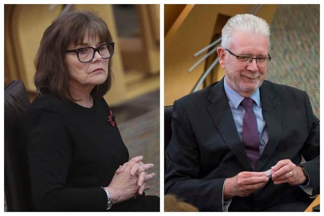 Jeane Freeman and Michael Russell, former SNP ministers, spoke to the Institute for Government