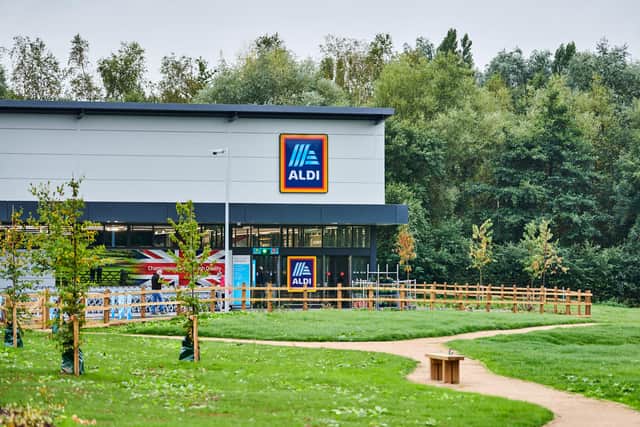 Discount supermarket chain Aldi currently has more than 930 UK stores.