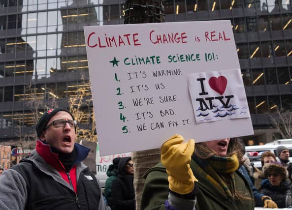 The Heartland Institute has been accused of pushing extreme climate denial messages. Picture: Don Emmert/AFP/Getty