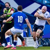 Dave Cherry scored two tries on his first start for Scotland, against Italy in March. Picture: Ross Parker/SNS