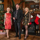 The Judges, Anna Campbell-Jones, Michael Angus and Kate Spiers search for Scotland’s Christmas Home of The Year 2021.