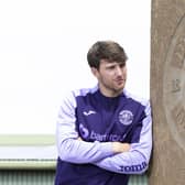 Hibs' new signing Riley Harbottle at the Hibernian Training Centre. Photo by Craig Foy / SNS Group