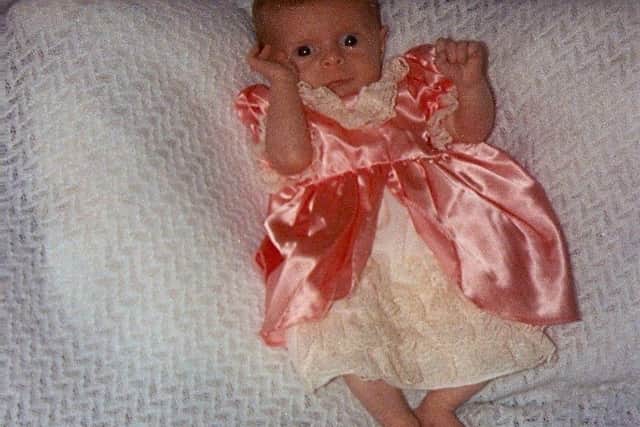 Danielle Alexander as a baby