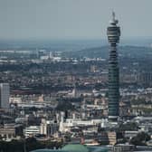 The BT Tower, which has been sold by the telecoms firm to a US hotel business for £275 million. Photo: Daniel Leal/PA Wire
