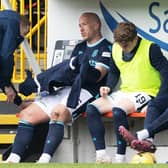 Dundee's Charlie Adam reacted angrily to being substituted in the 1-0 defeat to Aberdeen.  (Photo by Alan Harvey / SNS Group)