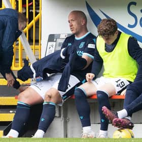 Dundee's Charlie Adam reacted angrily to being substituted in the 1-0 defeat to Aberdeen.  (Photo by Alan Harvey / SNS Group)