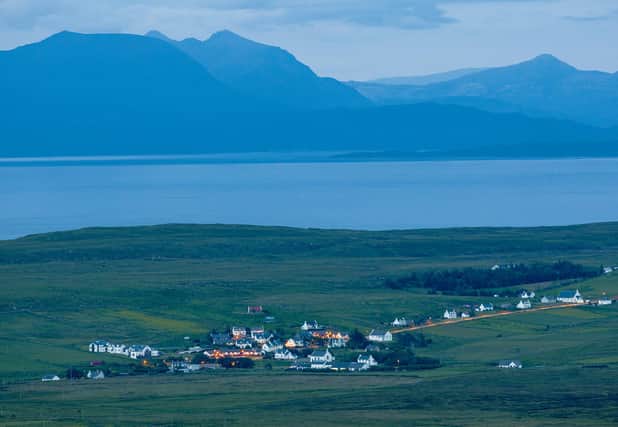 Staffin on Skye was one of the areas where residents were asked about their Gaelic language skills. PIC: Creative Commons/Diliff.