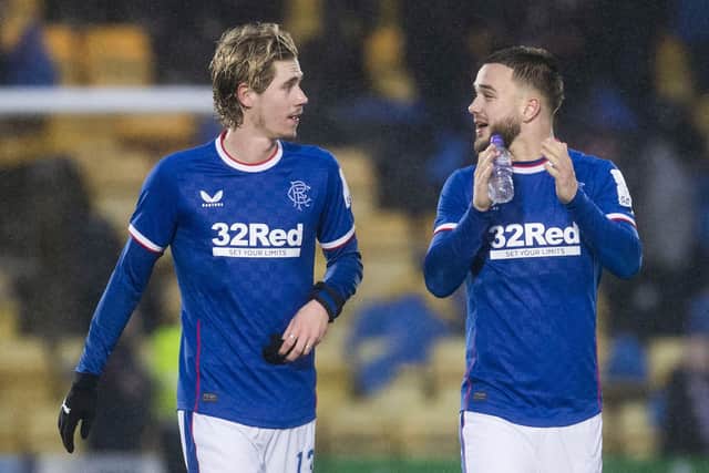 Todd Cantwell and Nicolas Raskin have had a positive impact at Ibrox since joining. (Photo by Craig Foy / SNS Group)