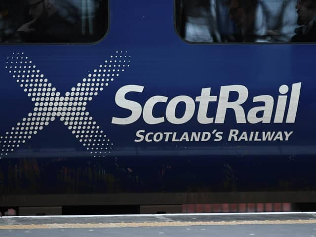After reports of a person being tragically struck by a train, there have been cancellations and delays across the country, including to trains in Edinburgh, ScotRail has announced.Picture: John Devlin.