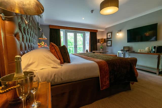 One of the bedrooms at Craigmhor, Pitlochry. Pic: Contributed