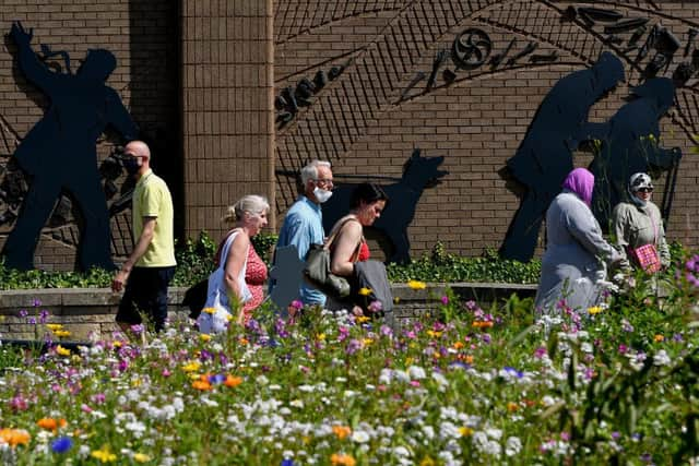 Health Secretary Matt Hancock announced late on Thursday evening (30 July) that new lockdown restrictions will come into place for Greater Manchester, parts of East Lancashire and parts of West Yorkshire (Photo by Anthony Devlin/Getty Images)