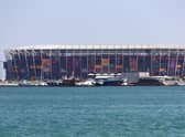 A general view of Stadium 974 ahead of the FIFA World Cup Qatar 2022