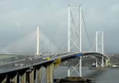 A trial diversion of traffic onto the Forth Road Bridge is planned for this month. Picture: Lisa Ferguson
