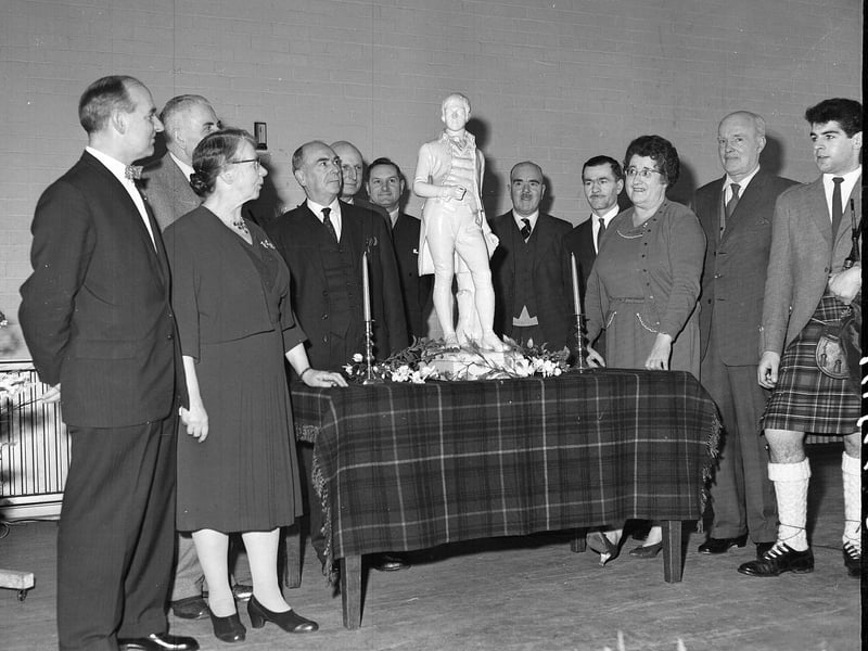 The Craiglockhart Parish Church Men's Association Burns Supper in 1965.
