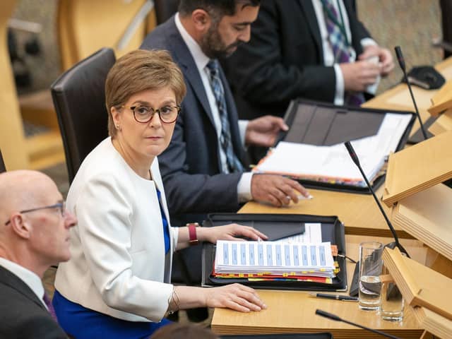 Nicola Sturgeon is set to announce further funding and expansion of ‘productivity clubs’ in the Tayside region (Photo: Jane Barlow/PA Wire).