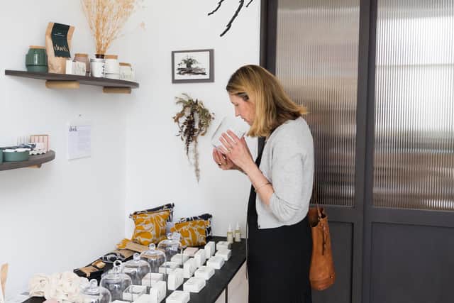 Alexandra Borthwick (pictured), founder of Made Scotland, says smaller firms offer a sense of connection, 'something that big corporations struggle to provide'. Picture: contributed.