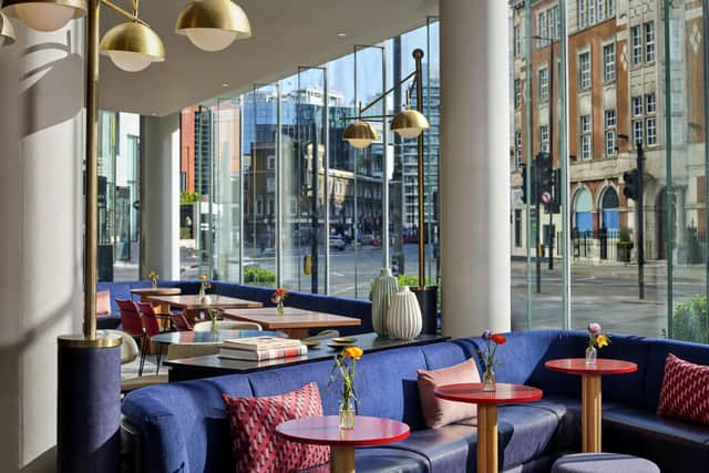 In-house restaurant Moor & Mead on the ground floor serves “best-of-British classics updated with modern twists”. Pic: Matthew Shaw
