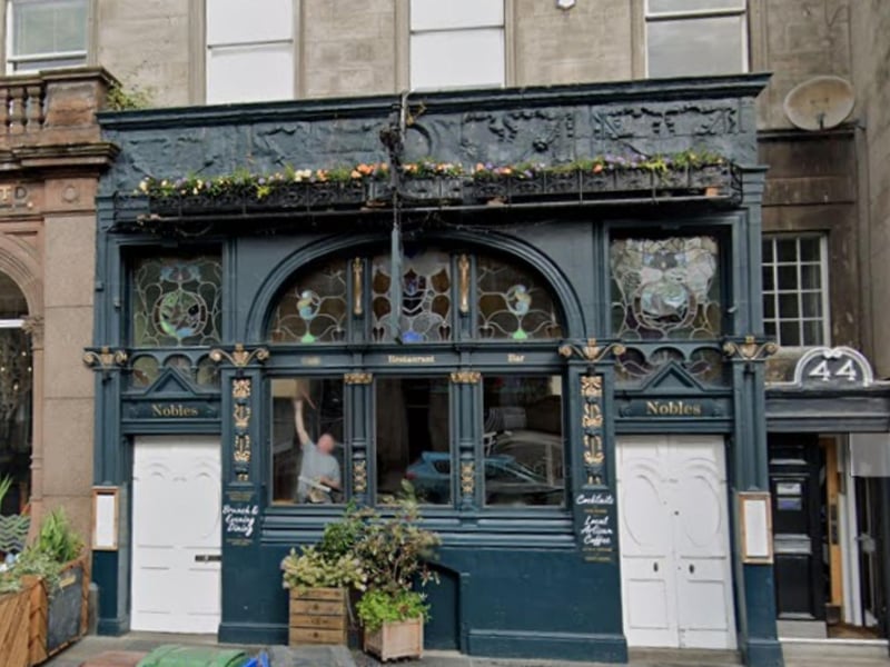 Nobles Bar, in Leith, welcomes dogs to their bar area until 6pm, as long as they are well behaved and sit under the table.
