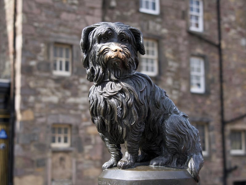 No trip to Edinburgh is complete without paying your respects to the ‘good boy’ himself, Greyfriars Bobby. Thought to be a Skye Terrier or Dandie Dinmont Terrier, he became well-known in 19th century Edinburgh after word spread that the devoted doggy spent 14 years guarding the grave of his owner. Tourists are discouraged from rubbing his nose for good luck as this is reportedly just a modern-day myth that a tour guide made up to amuse his audience.