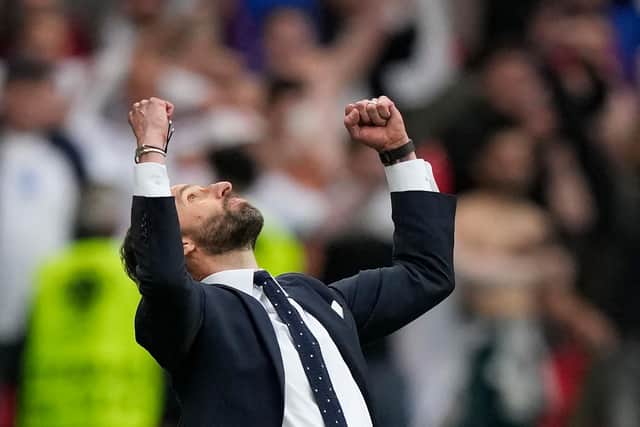Gareth Southgate is aiming to lead England to only their second major final. (Photo by FRANK AUGSTEIN/POOL/AFP via Getty Images)