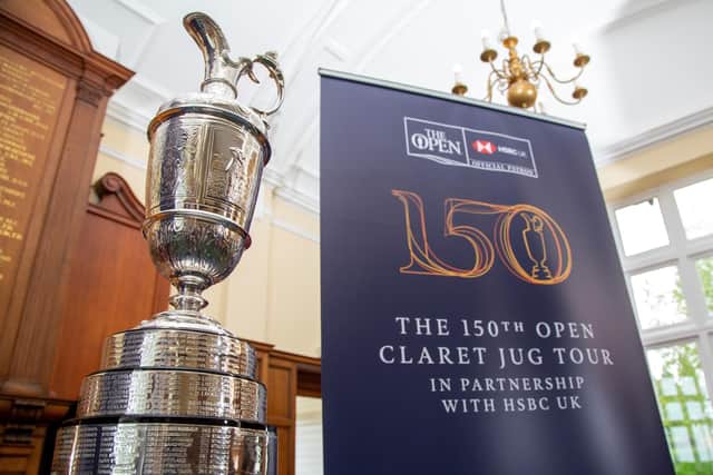 The Claret Jug is to undertake a tour of the UK and Ireland in partnership with HSBC UK in the build up to the 150th Open at St Andrews next month