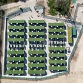 A picture of an existing battery storage facility. Zenobe Energy is one of the sector's key players.