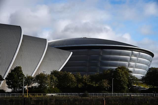 The Scottish Business Climate Collaboration is working towards a pledge to be announced during COP26. Picture: Andy Buchanan/AFP via Getty Images.