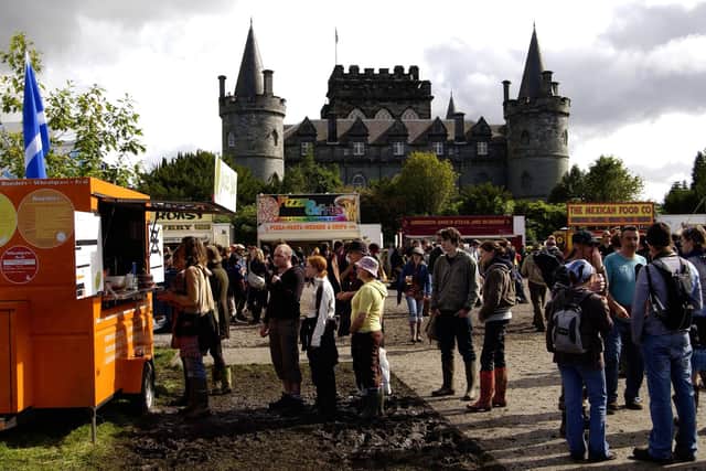 The Connect festival was previously staged at Inveraray Castle, in Argyll. Picture: Jim Dyson
