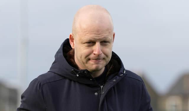 Hearts manager Steven Naismith insists Lawrence Shankland missed the win over Spartans due to illness amid ongoing transfer speculation. (Photo by Mark Scates / SNS Group)