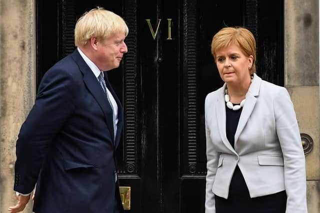 Nicola Sturgeon has urged that an emergency meeting with the Prime Minister and the Heads of Government Council happen “as soon as possible” to agree steps to help people in need as a result of the cost of living crisis. (Picture: Jeff J Mitchell/Getty)